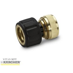 KÄRCHER Réz tömlőcsatlakozó 1/2", vízstoppos
