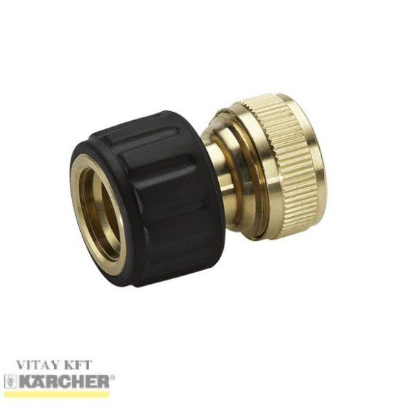 KÄRCHER Réz tömlőcsatlakozó 3/4" , vízstoppos