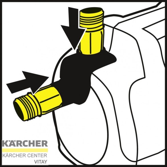 KÄRCHER  csatlakozóadapter szivattyúkhoz 1"-1" (közcsavar tömítéssel)