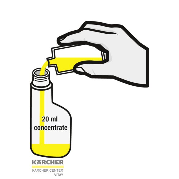KÄRCHER RM 503 ablaktisztítószer (4 x 20 ml)