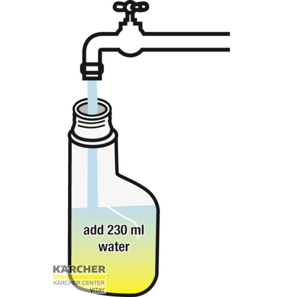KÄRCHER RM 503 ablaktisztítószer (4 x 20 ml)