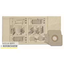 KÄRCHER Papír porzsák 10 db (CV 30-38/1; CV 38-48/2)