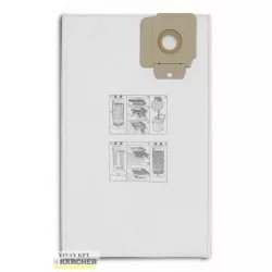 KÄRCHER Flíz porzsák 10 db (CV 30-38/1; CV 38-48/2)