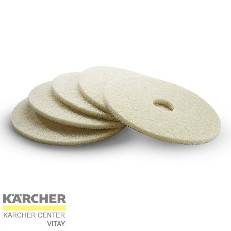 Image of KÄRCHER Bézs polírozó pad, puha (BD 43/25)